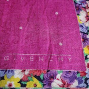Vintage Givenchy pink scarf